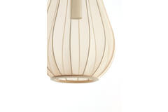 Hanging lamp 3L 80x8x40 cm ITELA sand