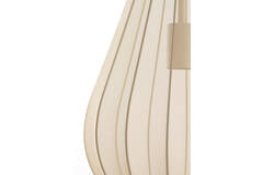 Hanging lamp 3L 80x8x40 cm ITELA sand
