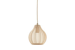 Hanglamp 5L 100x15x21,5 cm ELATI zand