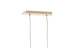 Hanglamp 5L 100x15x21,5 cm ELATI zand