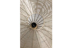 Hanging lamp Ø40x18 cm BAHOTO light gold
