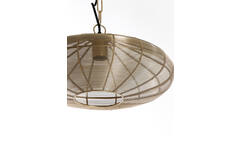 Hanging lamp Ø40x18 cm BAHOTO light gold