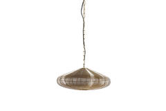 Hanging lamp Ø51x20 cm BAHOTO light gold