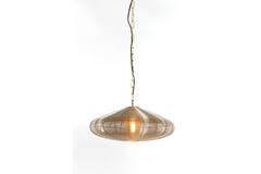 Hanging lamp Ø51x20 cm BAHOTO light gold