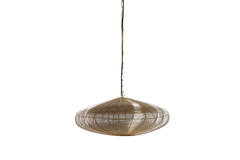 Hanging lamp Ø60x23 cm BAHOTO light gold