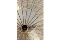 Hanging lamp Ø60x23 cm BAHOTO light gold