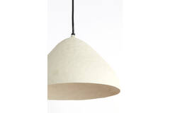 Hanglamp Ø32x20 cm ELIMO mat crème