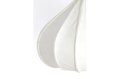 Hanging lamp Ø38,5x28 cm ZUBEDA white