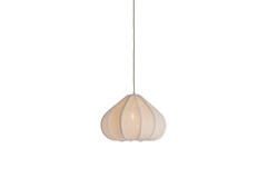 Hanging lamp Ø38,5x28 cm ZUBEDA white