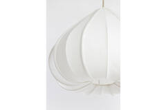 Hanging lamp Ø49x36 cm ZUBEDA white