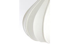 Hanging lamp Ø49x36 cm ZUBEDA white