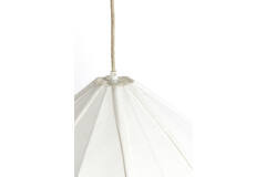Hanging lamp Ø58,5x40 cm ZUBEDA white