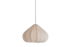Hanging lamp Ø58,5x40 cm ZUBEDA white