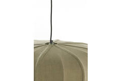 Hanging lamp Ø40x30 cm ZUBEDO olive green