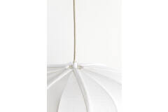 Hanglamp Ø49,5x38 cm ZUBEDO wit