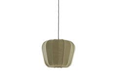 Hanging lamp Ø49,5x38 cm ZUBEDO olive green
