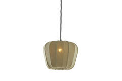 Hanging lamp Ø49,5x38 cm ZUBEDO olive green