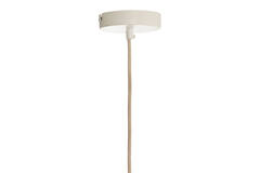 Hanglamp Ø60x45 cm ZUBEDO wit