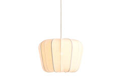 Hanglamp Ø60x45 cm ZUBEDO wit