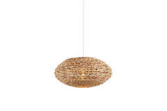 Hanging lamp Ø50x23,5 cm TRIPOLI rattan natural