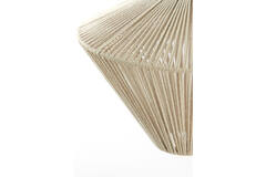 Hanging lamp 3L 120x42x130 cm FELIDA cream