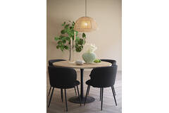 Hanging lamp Ø50x31 cm MACUL jute natural
