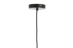 Hanging lamp Ø30x46 cm KOZANA brown+cream+dark brown