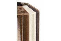 Hanging lamp Ø30x46 cm KOZANA brown+cream+dark brown