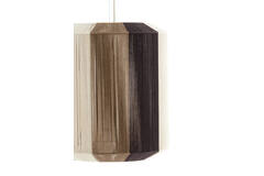 Hanging lamp Ø48x55 cm KOZANA cream+dark brown