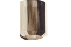 Hanging lamp Ø48x55 cm KOZANA cream+dark brown