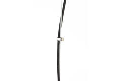 Hanging lamp Ø48x55 cm KOZANA brown+cream+dark brown