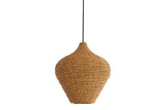 Hanglamp Ø36x41 cm KALENGA kralen naturel