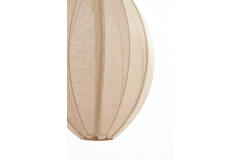 Hanging lamp Ø38x51 cm MILATOS jute natural