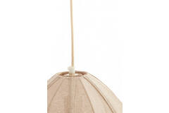Hanging lamp Ø38x51 cm MILATOS jute natural