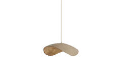 Hanging lamp 53x43x18 cm LONIA grey+antique bronze