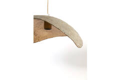 Hanging lamp 53x43x18 cm LONIA grey+antique bronze