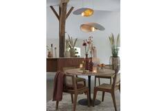 Hanging lamp 53x43x18 cm LONIA grey+antique bronze