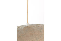 Hanging lamp 71x53,5x23 cm LONIA grey+antique bronze