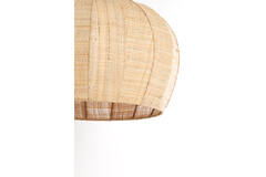 Hanglamp Ø42x27 cm RAFAELLA raffia naturel