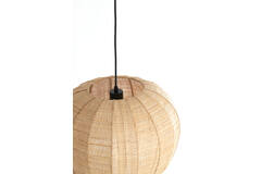 Hanglamp Ø42x27 cm RAFAELLA raffia naturel