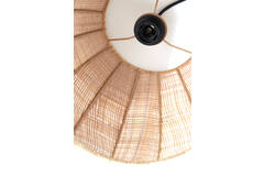 Hanglamp Ø42x27 cm RAFAELLA raffia naturel