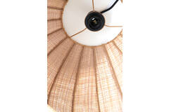 Hanglamp Ø51x34 cm RAFAELLA raffia naturel
