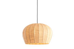 Hanglamp Ø51x34 cm RAFAELLA raffia naturel