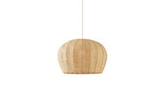 Hanglamp Ø51x34 cm RAFAELLA raffia naturel