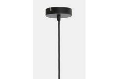 Hanglamp Ø50x38 cm MALACIA velvet bordeaux