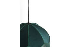 Hanglamp Ø50x38 cm MALACIA velvet groen