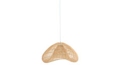 Hanging lamp 54x52,5x30,5 cm JANZUR rattan natural