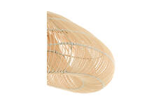 Hanging lamp 54x52,5x30,5 cm JANZUR rattan natural
