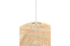 Hanging lamp 54x52,5x30,5 cm JANZUR rattan natural