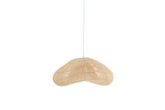 Hanging lamp 65x64x30,5 cm JANZUR rattan natural